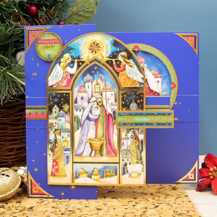 Festive Foiled Blanks - 6" x 6"-2