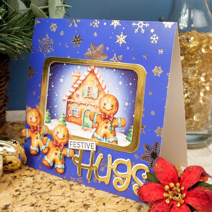 Festive Foiled Blanks - 6" x 6"-4
