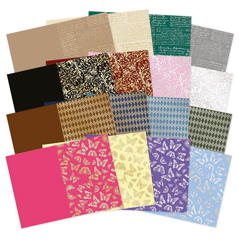 Essential Foiled Card Blanks - A5 Selection-1