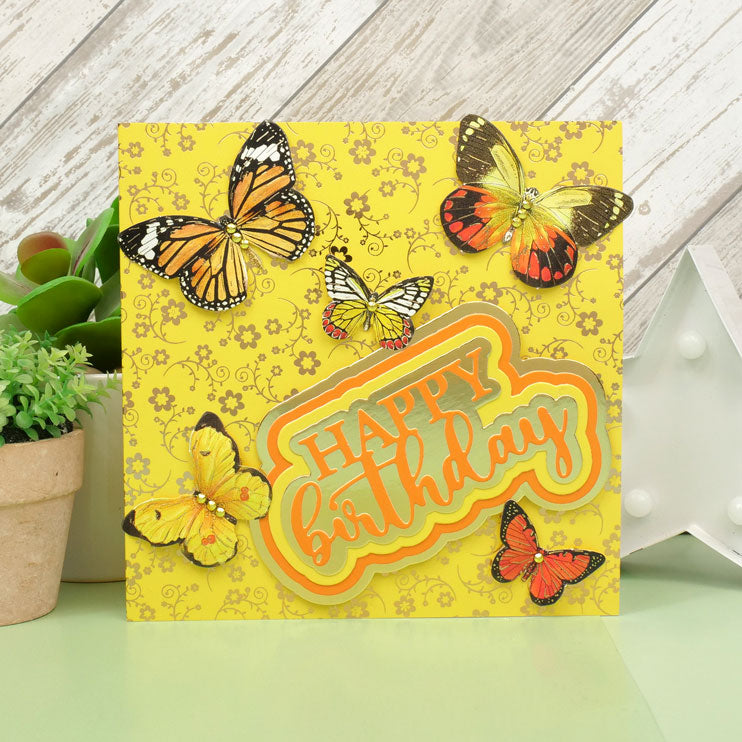 Essential Foiled Card Blanks - 6" x 6" Selection-2