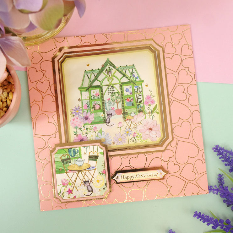 Essential Foiled Card Blanks - 6" x 6" Selection-3