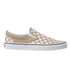 Vans 'Classic Slip-On' Shoes - Incense/True White Checkboard-1