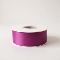 Satin Ribbon Double Face-Lavender #183-3.8 cm Wide-1