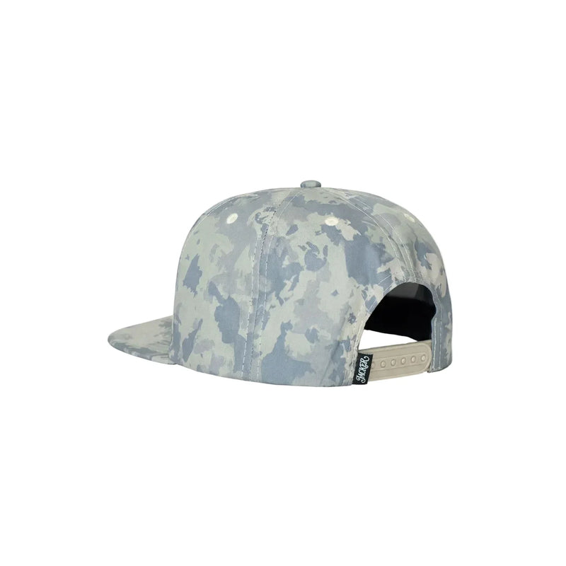 Jacker 'Big Logo' Snapback Cap - Camo-3