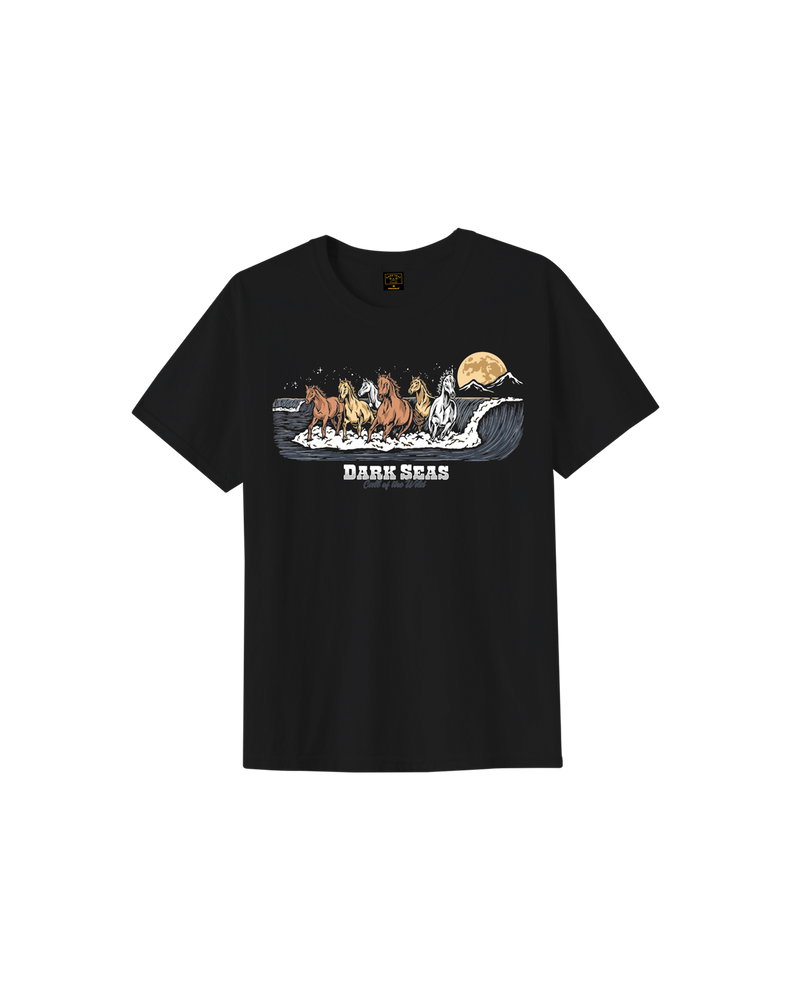 Dark Seas 'Wave Runners' Tee - Black-1
