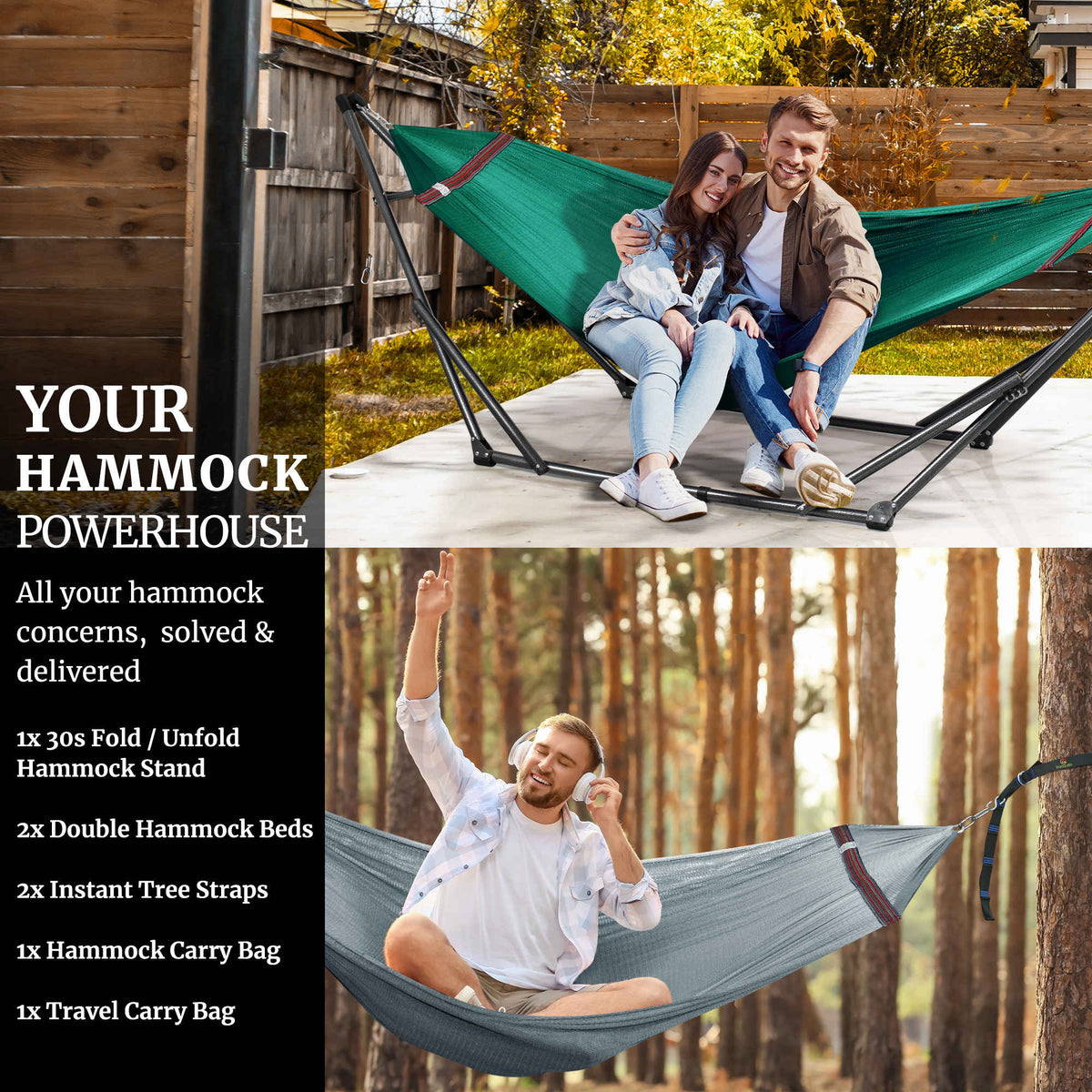 Comfort Set Original Hammock Stand-51