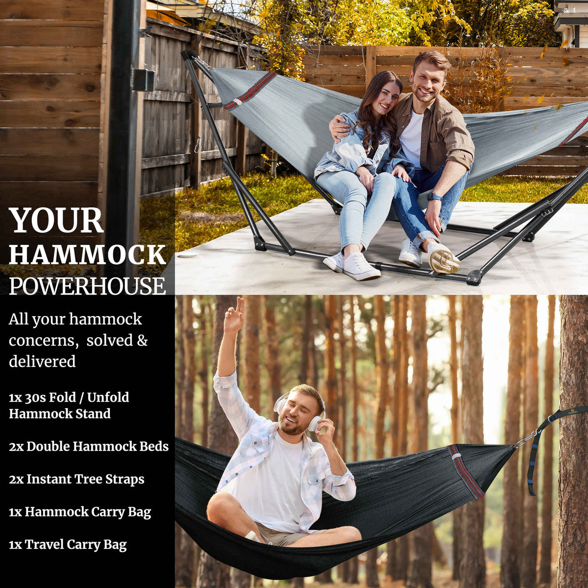 Comfort Set Original Hammock Stand-42