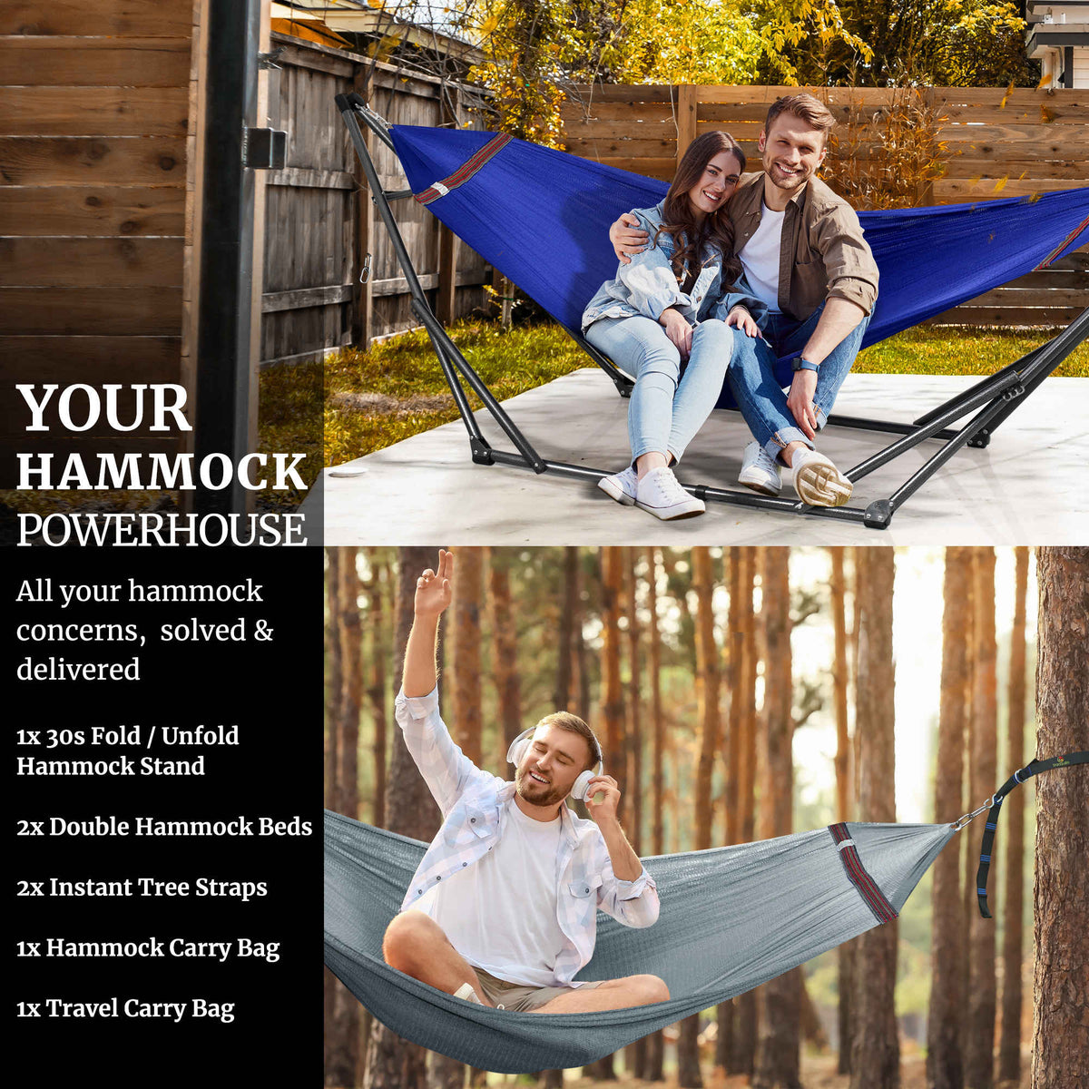 Comfort Set Original Hammock Stand-6