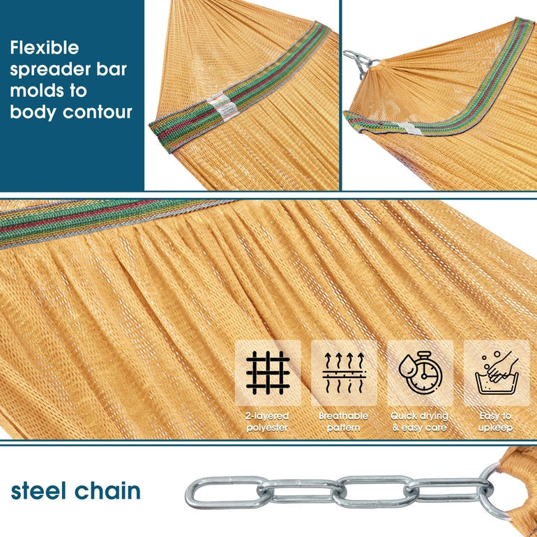 Hamaca plegable original con soporte-24
