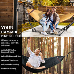 Comfort Set Original Hammock Stand-87