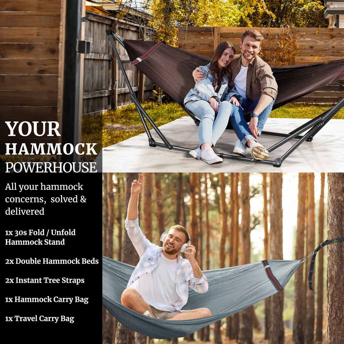 Comfort Set Original Hammock Stand-33