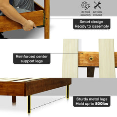 Astoria Solid Wood Bed Frame-6