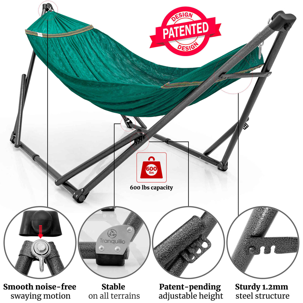Comfort Set Original Hammock Stand-47