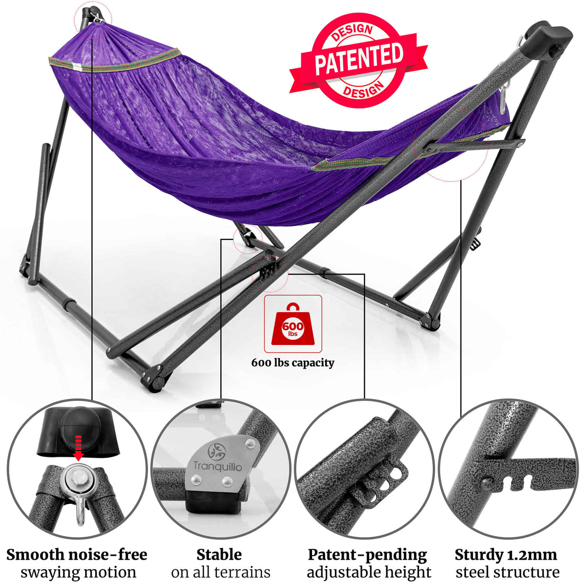 Comfort Set Original Hammock Stand-56