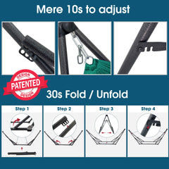 Hamaca plegable original con soporte-60