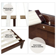 Kaylin Solid Wood Bed Frame-10