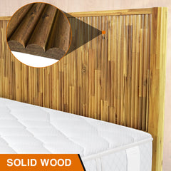 Bosk Solid Wood Bed Frame-17