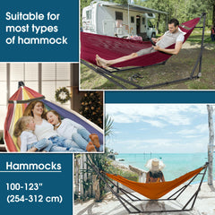 Hamaca plegable original con soporte-12
