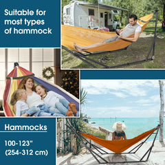 Hamaca plegable original con soporte-26
