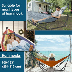 Hamaca plegable original con soporte-33