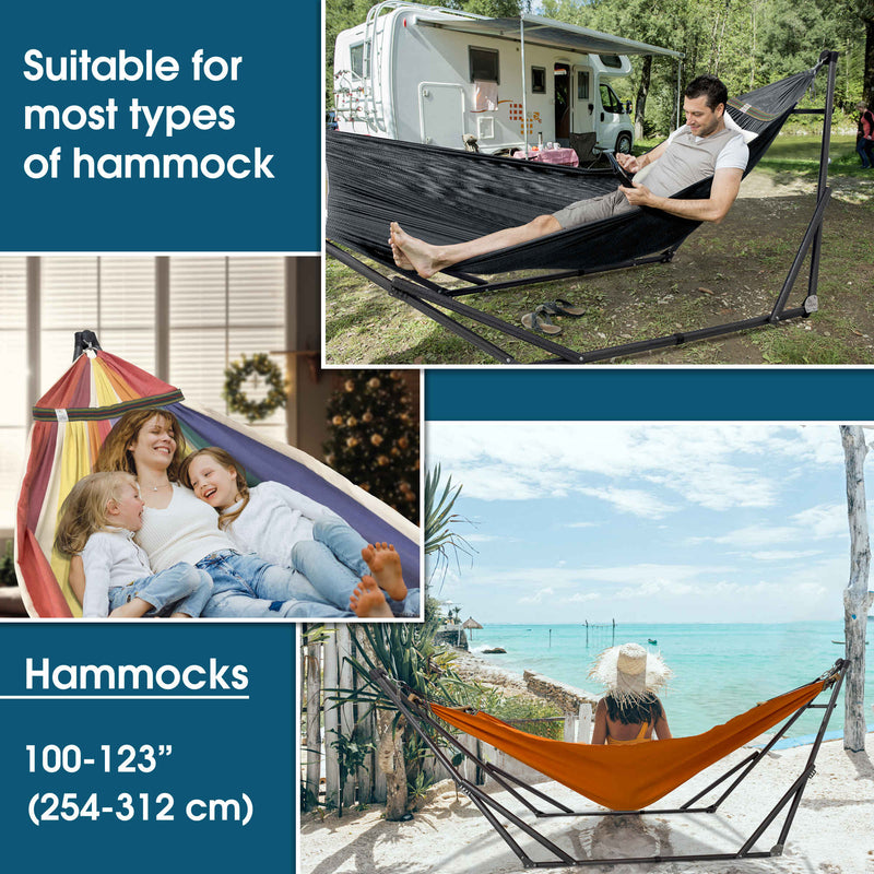 Hamaca plegable original con soporte-40