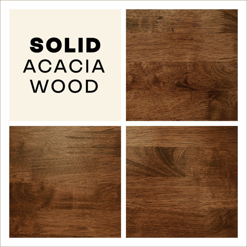Kaylin Solid Wood Bed Frame-36