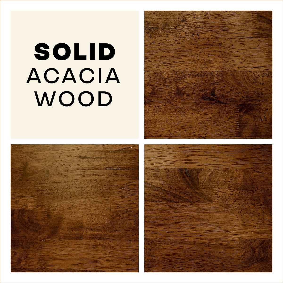 Kaylin Solid Wood Bed Frame-12