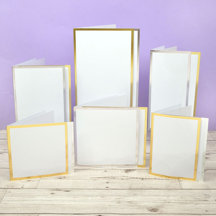 Foiled Edge Card Blanks & Envelopes Megabuy-1