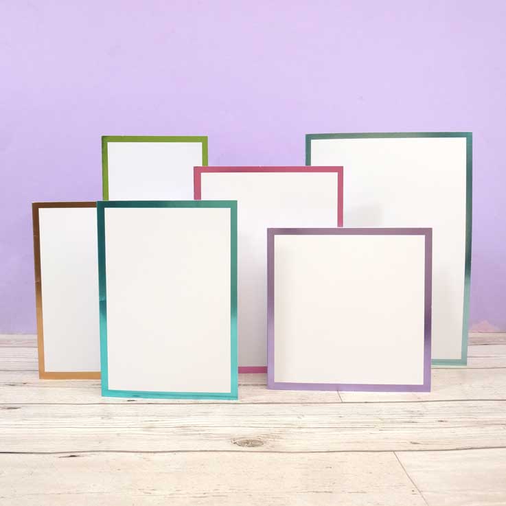 Foiled Edge Card Blanks & Envelopes Megabuy - Pastel Edition-1