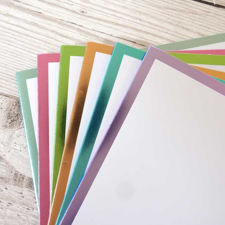 Foiled Edge Card Blanks & Envelopes Megabuy - Pastel Edition-2
