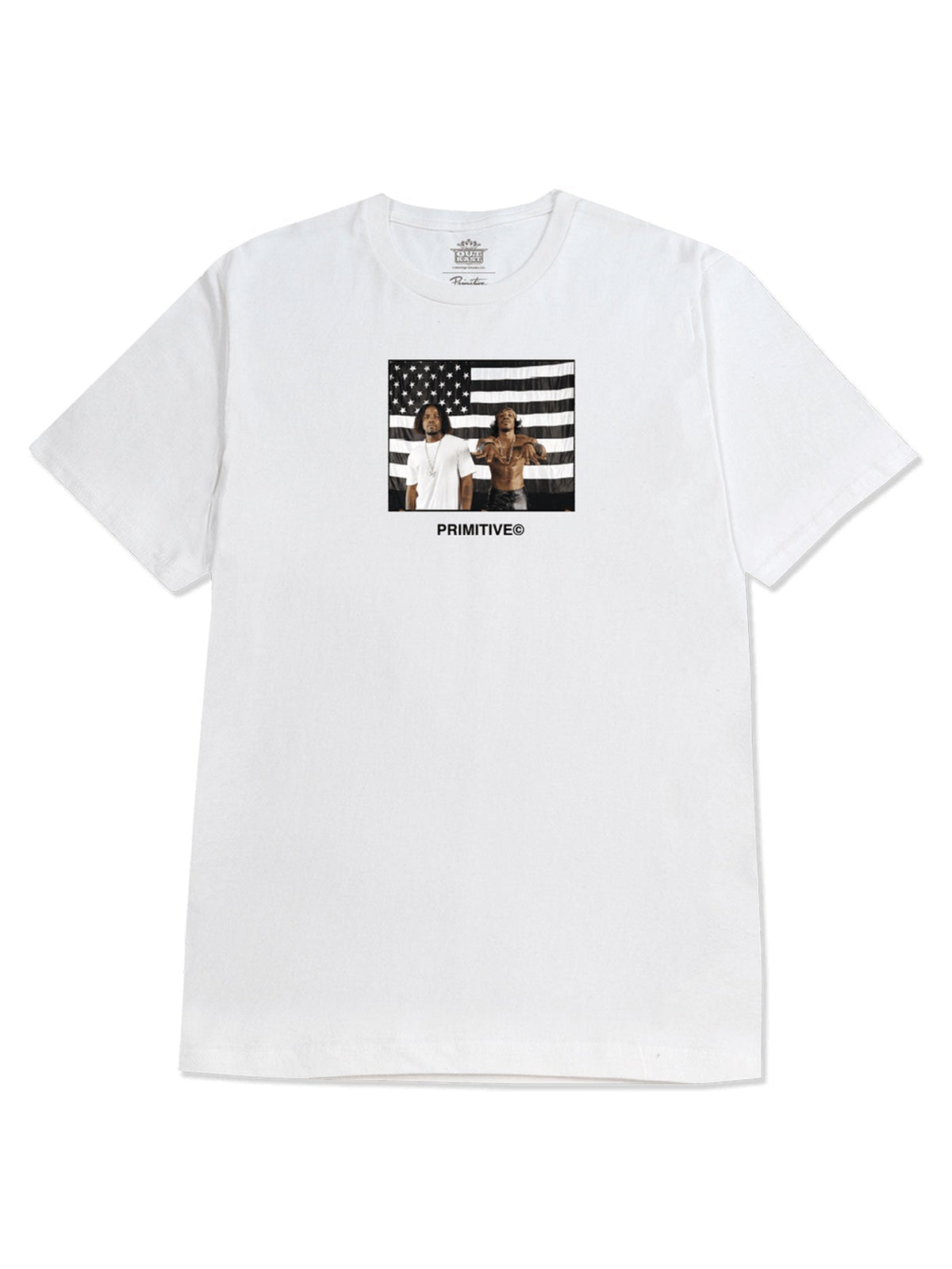Primitive x Outkast 'Stripes' Tee - White-1