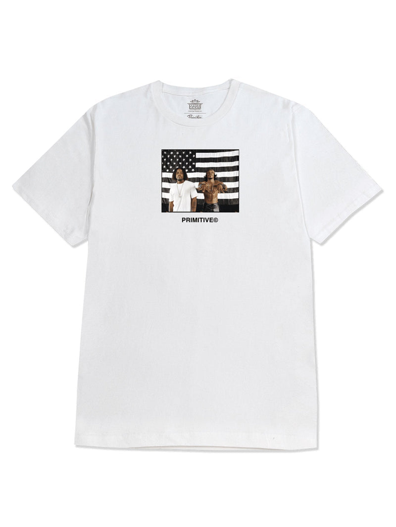 Primitive x Outkast 'Stripes' Tee - White-1