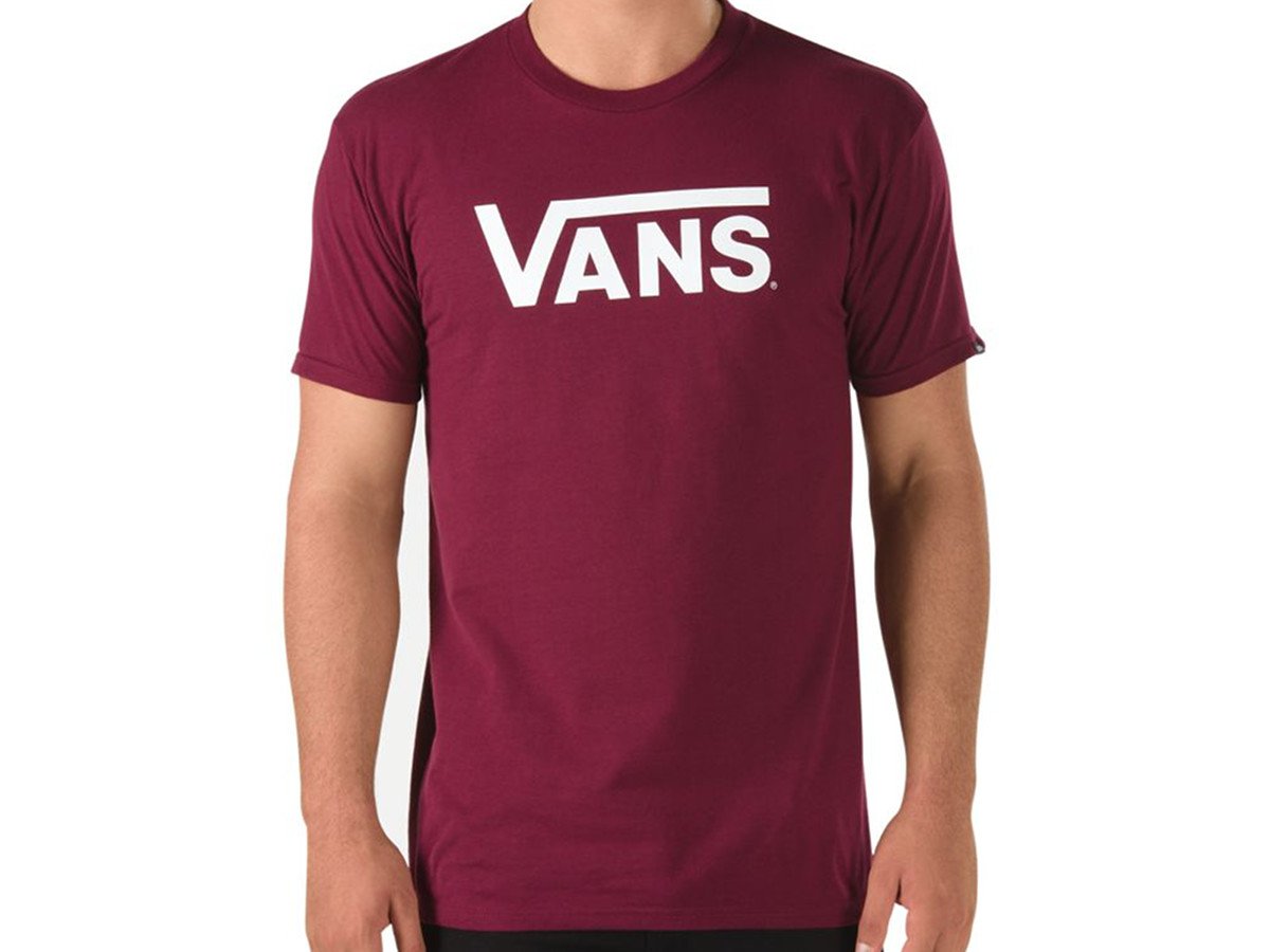 Vans 'Classic' Tee - Burgundy