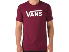 Vans 'Classic' Tee - Burgundy-1