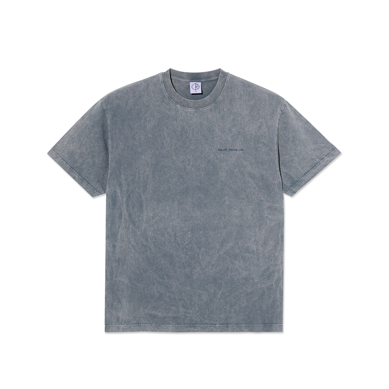 Polar Skate Co. x Themselves 'Acid' Tee - Grey-1