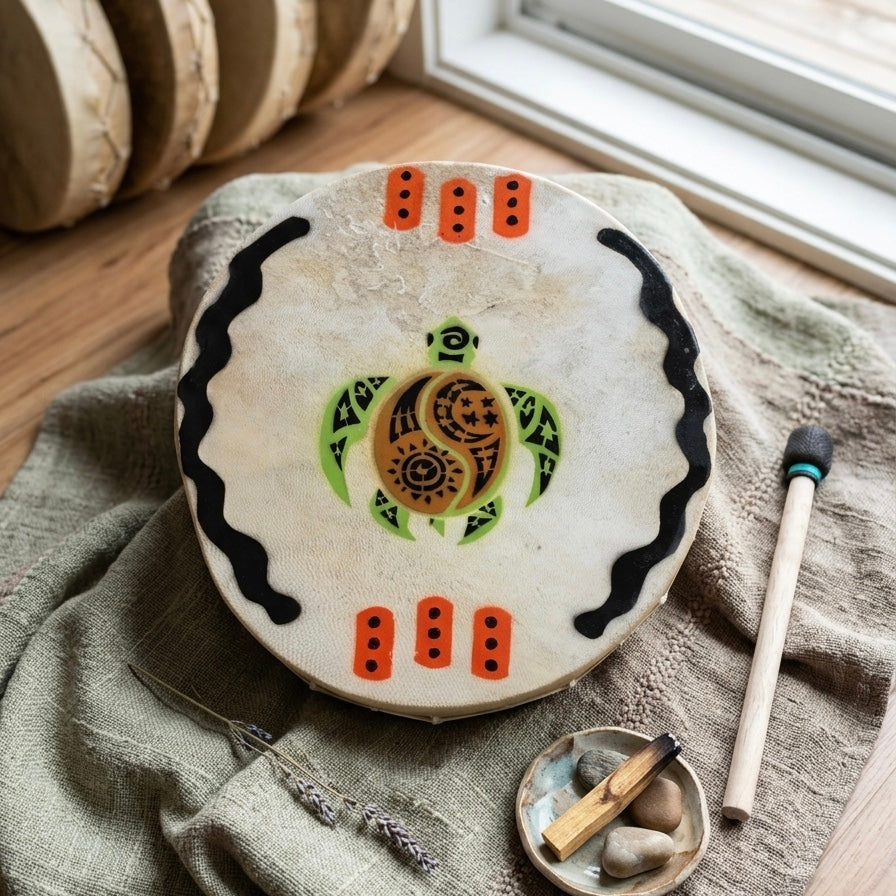Turtle 12” Hand drum-1