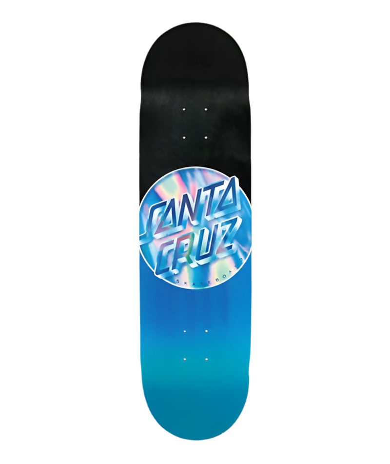 Santa Cruz 'Iridescent Dot' Skate Deck - Black/Blue-1