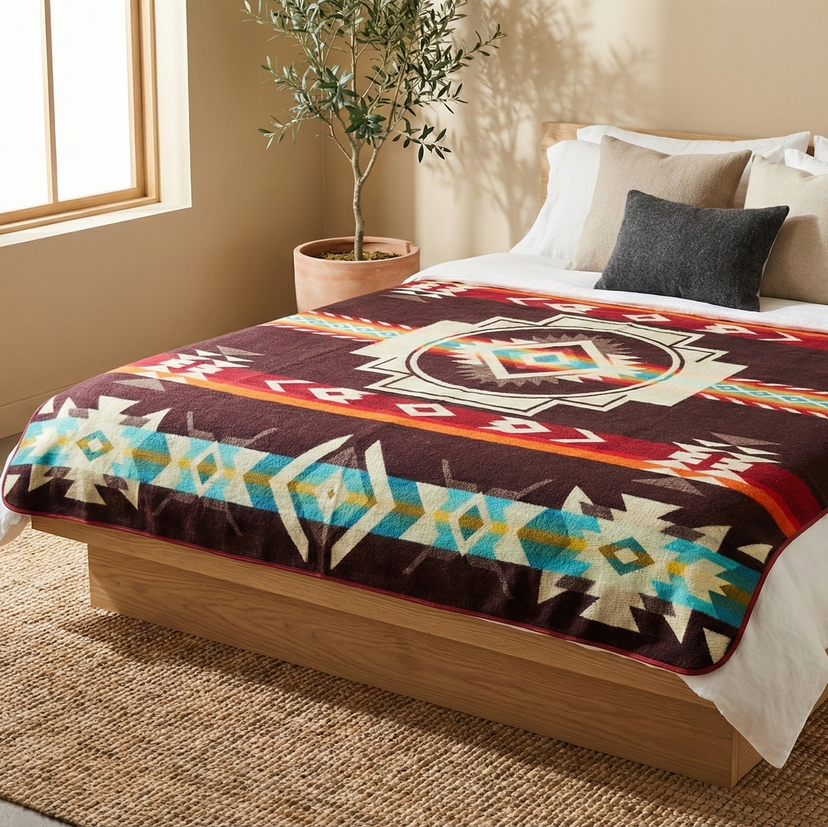 Four Winds Alpaca Blanket-9