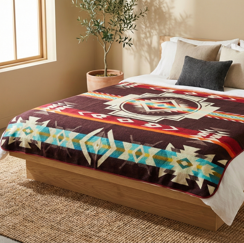 Four Winds Alpaca Blanket-9