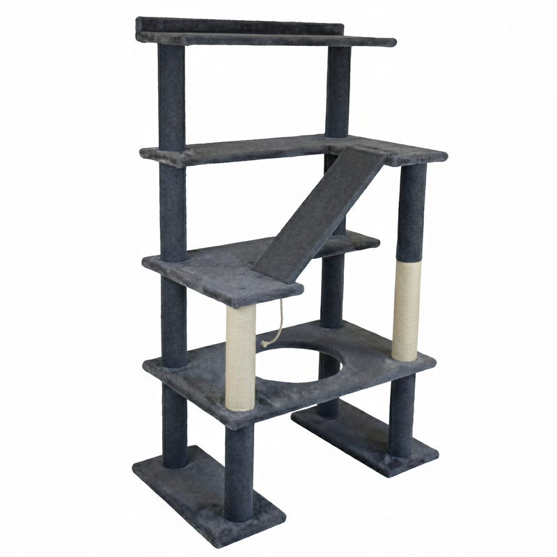 Maine Coon 65" Cat Tower - 5-Level Cat Tree-7