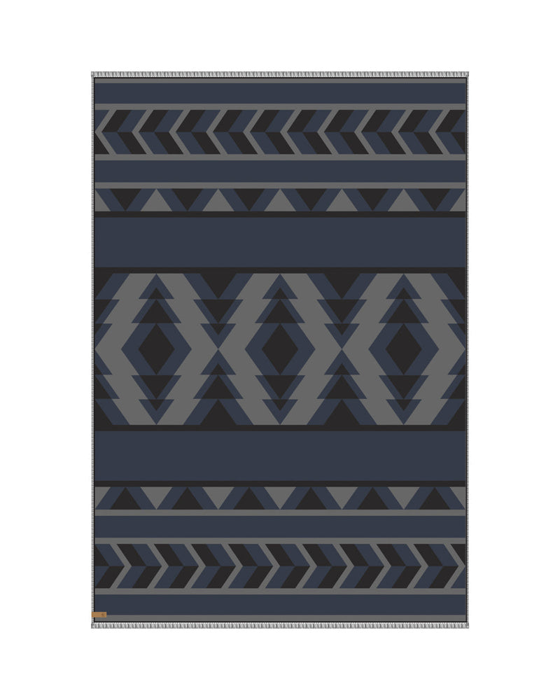 Cotton Geo Blanket Scarf-6
