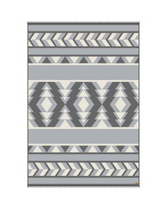 Cotton Geo Blanket Scarf-6
