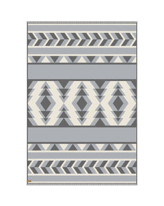 Cotton Geo Blanket Scarf-7