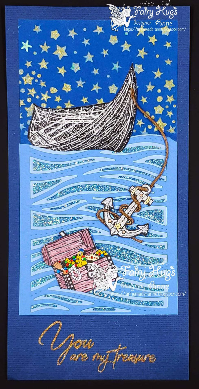 Fairy Hugs Stamps - Row Boat-9