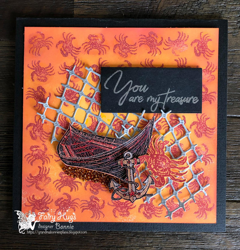 Fairy Hugs Stamps - Row Boat-2