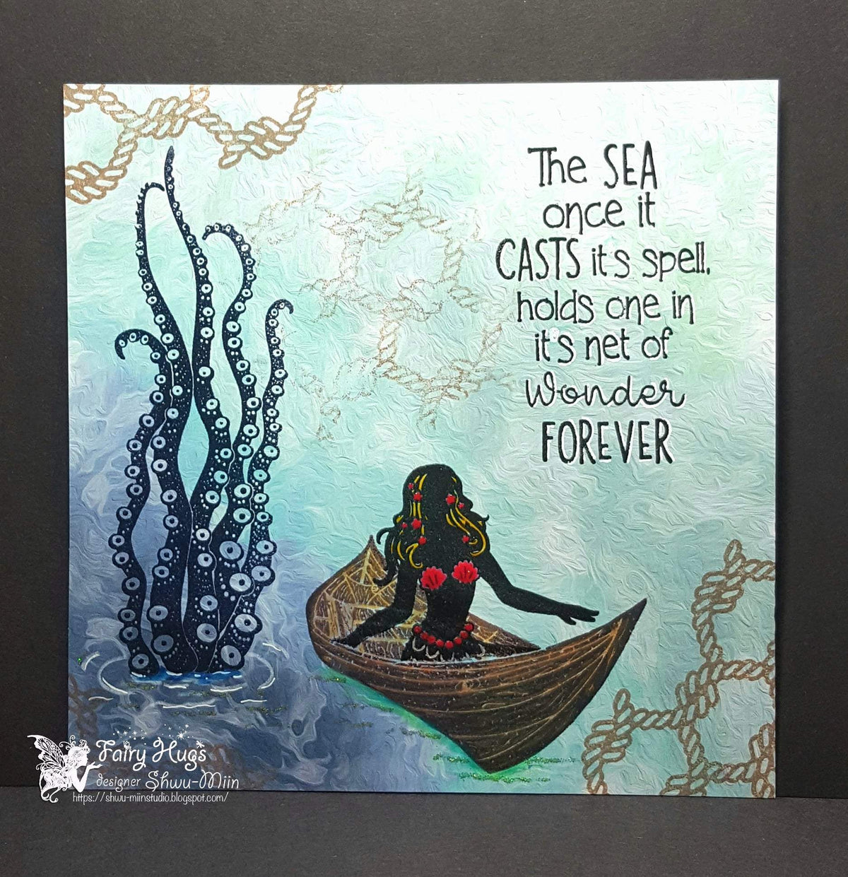 Fairy Hugs Stamps - Row Boat-4