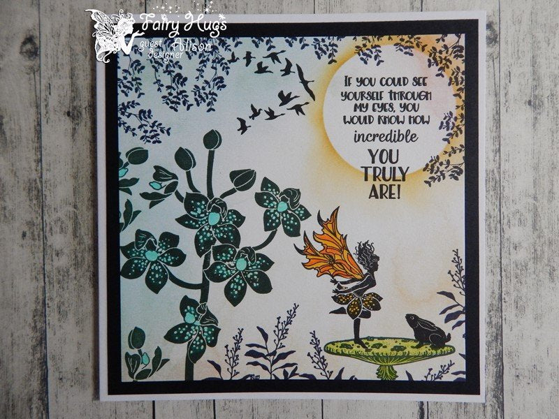 Fairy Hugs Stamps - Jewel's Orchid-3