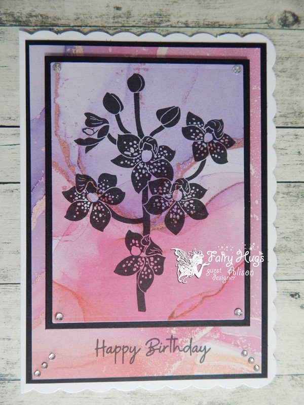 Fairy Hugs Stamps - Jewel's Orchid-4