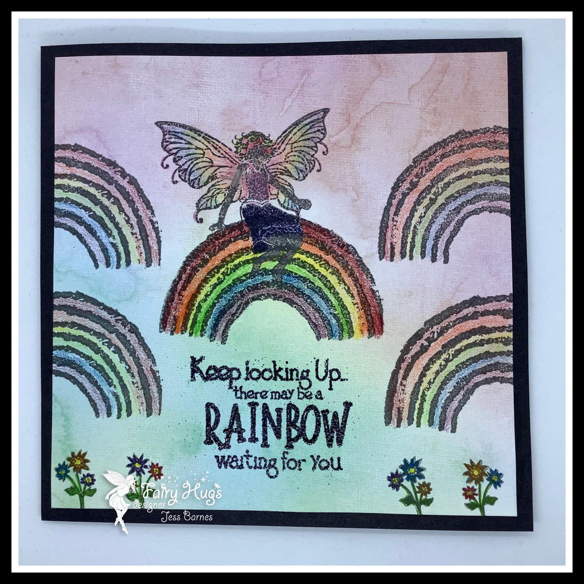 Fairy Hugs Stamps - Rainbow Arch-5
