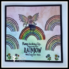 Fairy Hugs Stamps - Rainbow Arch-5